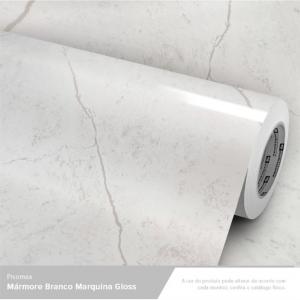 ADESIVO DECORATIVO PISO MAX MÁRMORE BRANCO MARQUINA BRILHO Vinil 0,010mm - Auto adesivo Sob medida - PADRÃO Impressão Digital Gloss - Matte Rolo de 1,22 cm x 1,00 cm Imagens meramente ilustrativas