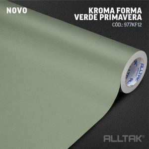 ADESIVO DECORATIVO VERDE PRIMAVERA Vinil 0,010mm - Auto adesivo Sob medida - PADRÃO Impressão Digital Gloss - Matte Rolo de 1,22 cm x 1,00 cm Imagens meramente ilustrativas