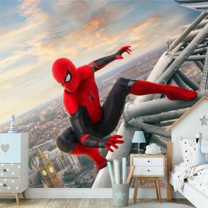 PAPEL DE PAREDE INFANTIL HOMEM ARANHA Vinil 0,010mm - Auto adesivo Sob medida - PADRÃO Impressão Digital Fosco - Liso Dividimos em rolos de 40 a 60 cm Imagens meramente ilustrativas